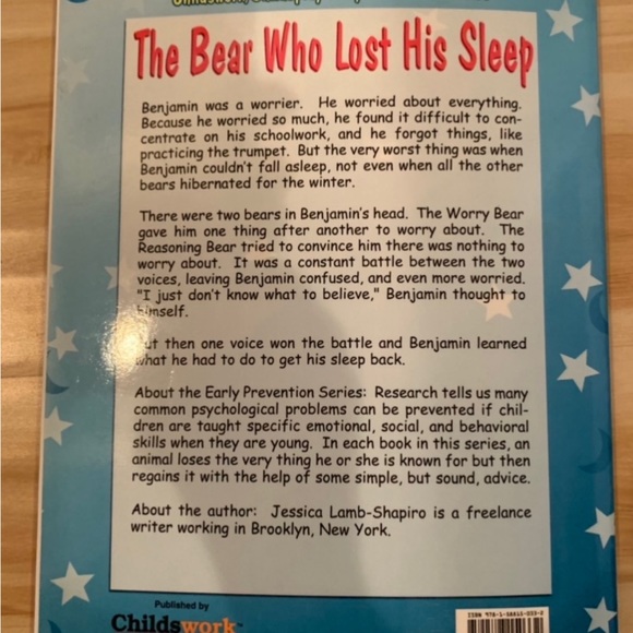 The bear who lost his sleep- a story about worrying too much! Children’s book - Picture 8 of 9